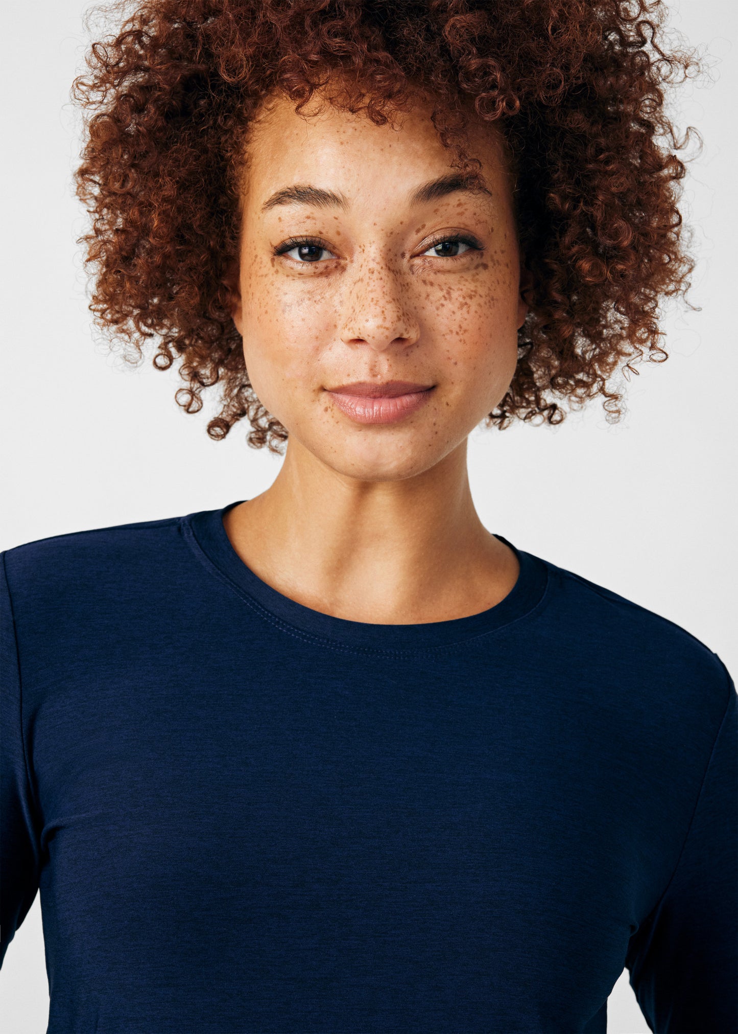 VIBE 1-Pocket Long-Sleeve Tee  | Heather Navy