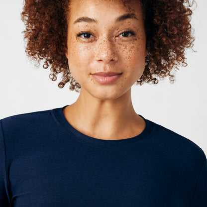 VIBE 1-Pocket Long-Sleeve Tee  | Heather Navy