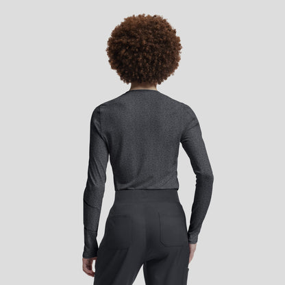 VIBE 1-Pocket Long-Sleeve Tee  | Heather Pewter