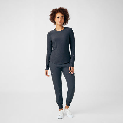 VIBE 1-Pocket Long-Sleeve Tee  | Heather Pewter