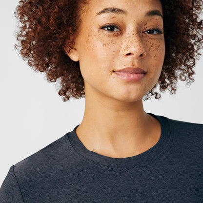 VIBE 1-Pocket Long-Sleeve Tee  | Heather Pewter