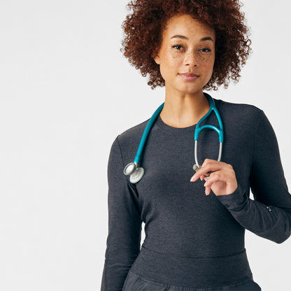 VIBE 1-Pocket Long-Sleeve Tee  | Heather Pewter