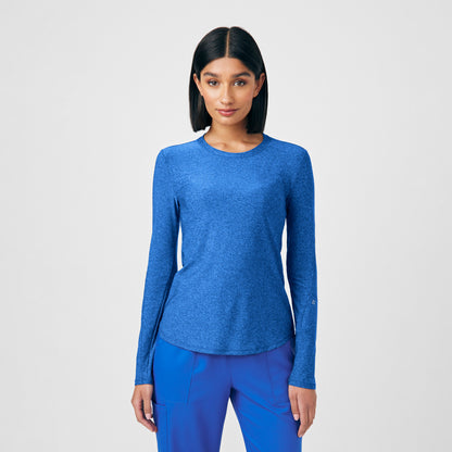 VIBE 1-Pocket Long-Sleeve Tee  | Heather Royal