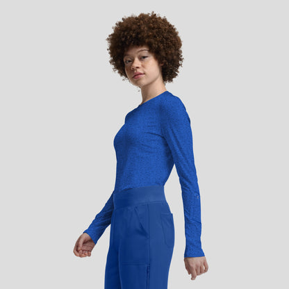 VIBE 1-Pocket Long-Sleeve Tee  | Heather Royal