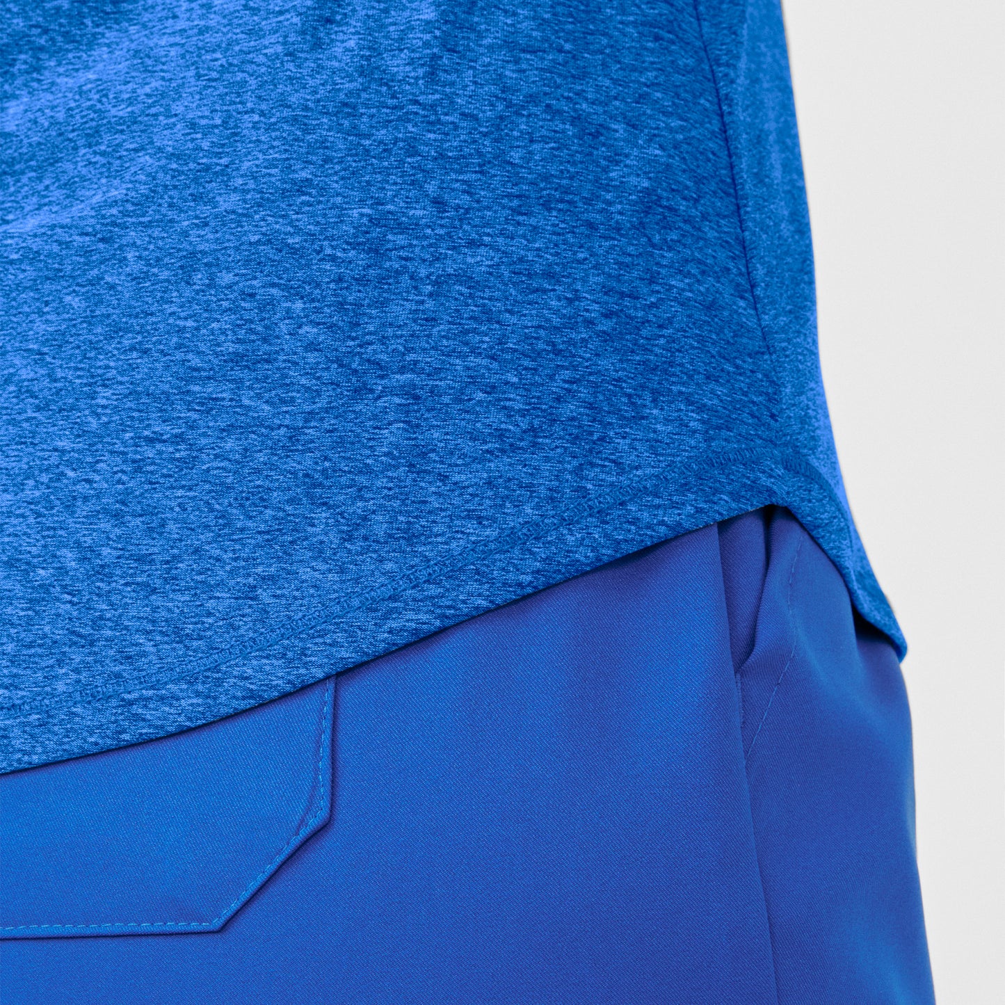 VIBE 1-Pocket Long-Sleeve Tee  | Heather Royal